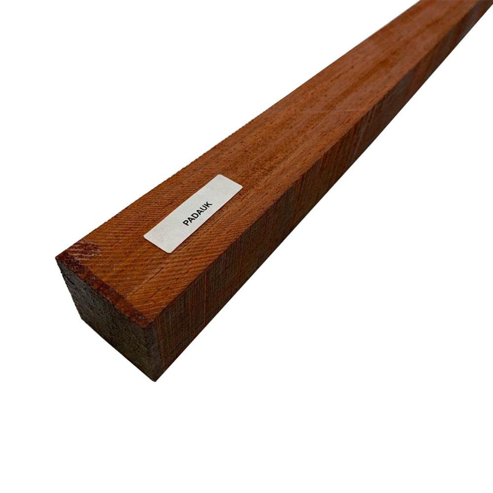 Exotic Wood Zone | Padauk Wood Turning Blanks 1pcs - 2" x 2" x 12" Exotic Wood Zone