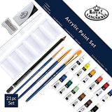 Royal & Langnickel Essentials Clear View Acrylic Painting Set, Small Royal & Langnickel