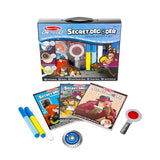 Melissa & Doug On the Go Secret Decoder Deluxe Activity Set and Super Sleuth Toy - Seek And Find Book, Kids Road Trip Essentials, Detective Kit, Melissa & Doug