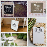 Boutique Calligraphy Stencil Template Kit - 45 Reusable Pieces Includes Lettering Upper and Lowercase both Large Small, Numbers, Punctuation, Laurels Citrusy Boutique