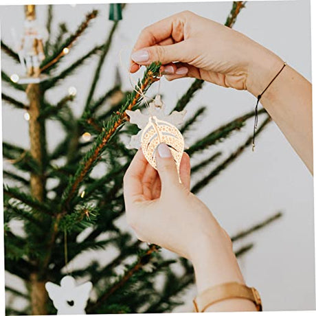 NOLITOY 10pcs Leaf DIY Wood Toys Leaves Decor Leaves for Crafts Vintage Accessories Decoupage Paper for Crafts Woody Toy Wood Trim Woodsy Decor NOLITOY