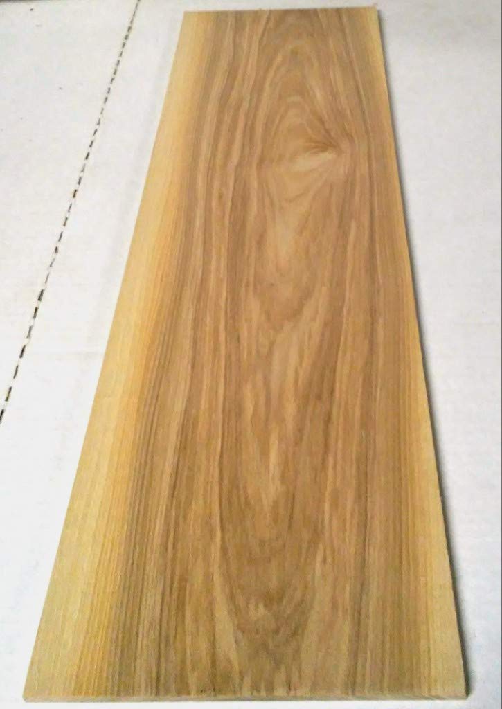 Pack of 2 Black Ash 1/4" Thick, Up to 6" Wide, 24" Long. You Choose Width. Thin Solid Wood Lumber Made by Wood-Hawk (1/4 x 3 x 24) Wood-Hawk