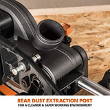 Evolution Power Tools R255SMS+ PLUS 10-Inch Sliding Miter Saw Plus Multi-Material Multi-Purpose Cutting Cuts Metal, Plastic, Wood & More 0˚ - 45˚ Evolution