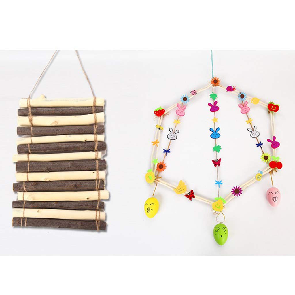 50Pcs Driftwood Wood Branches Ornament Pieces Bulk of Wood Log Sticks for Decorating Crafting for DIY Rustic Crafts Confetti LoveinDIY