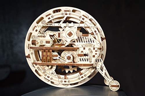 UGEARS Mechanical Wooden 3D Puzzle Model Monowheel Construction Set - WoodArtSupply