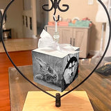 6 Packs Wooden Blocks for Crafts, 3.15 Inch Pine Wood Cubes, 8 x 8 x 8 cm Wooden Cubes for Paint, Stamp, Decorate, DIY Projects and Personalized GNIEMCKIN