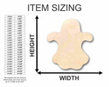 Unfinished Wood Ghost Shape - Halloween - Craft - up to 24" DIY 4" / 1/4" 24 Hour Crafts