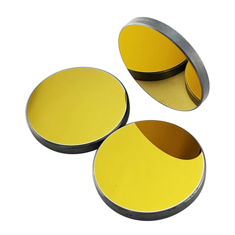DGHUNST 3PCS Laser Si Mirrors Dia. 20mm 0.98inch for CO2 Laser Engraver Cutter 10W-200W, Si Mirror Silicon Material Reflector Lens for CO2 Laser DGHUNST