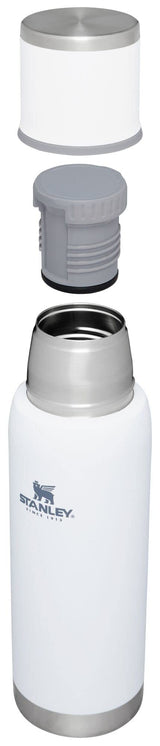 STANLEY Adventure To Go Insulated Travel Tumbler - 1.1QT - Leak-Resistant Stainless Steel Insulated Bottle with Insulated Cup Lid and Splash-Free STANLEY