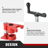 ATPEAM Wood Gluing Pipe Clamp Set | 6 Pack 3/4’’ Heavy Duty Cast Iron Quick Release Pipe Clamps for Woodworking with Unique Foot Design (6, 3/4'') ATPEAM