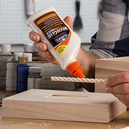 Elmer's E7310 Carpenter's Wood Glue Max Interior and Exterior, 16 Ounces, 16 Fl Oz - WoodArtSupply