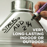 SAKURA Solid Paint Markers - Permanent Marker Paint Pens - Window, Wood, & Glass Marker - Red Paint - 1 Pack SAKURA