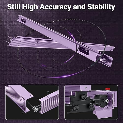 ATEZR Extension Kit for ATEZR L2 Laser Engraver, Expand The Laser Engraving Area to 29.5" x 16.1", Longer Laser Engraving and Cutting for Laser ATEZR
