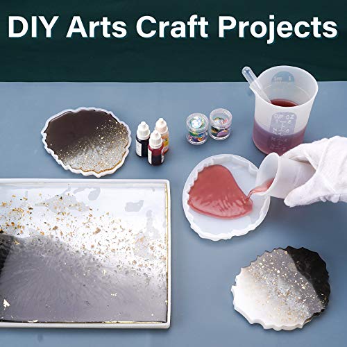 Gartful Extra Large Transparent Silicone Mat, Countertop Protector, 25.2 x 17.7 inches Silicone Sheet for Crafts Resin Jewelry Casting Mat Pad Gartful