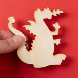 Pack of 24 Unfinished Wood Dragon Cutouts by Factory Direct Craft - Blank Wooden Fantasy Fire Breathing Dragon Shapes for DIY Projects for Birthday Factory Direct Craft