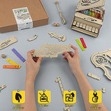 nicknack 3D Wooden Model Kits Assembly Piano Mechanical Music Model Wooden Puzzle for Teens and Adults nicknack