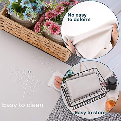 Extra Large Silicone Mat for Crafts, Gartful 25.2 x 17.7 inches Epoxy Resin Jewelry Casting Molds Premium Silicone Placemat Nonskid Nonstick Gartful