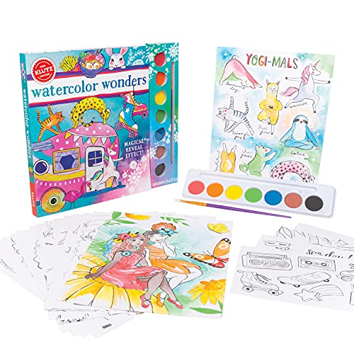 Klutz Watercolor Wonders Painting Kit - WoodArtSupply