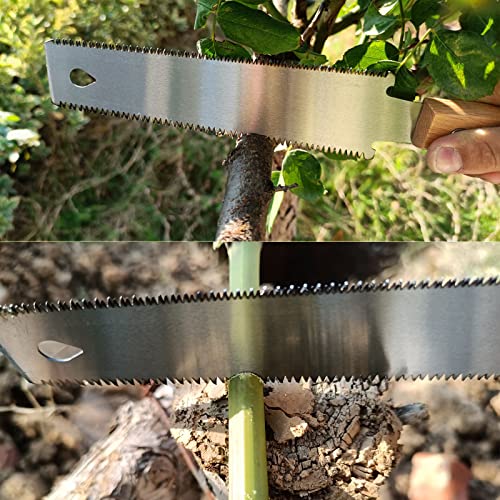 WEIMELTOY Hand Saw, 6 inch Small Woodworking Pull Saw with Flexible Exchangeble SK5 Blade Japanese Saw for Craft, Hobby, DIY, Non Slip Wood Handle WEIMELTOY