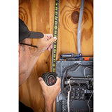 Crescent Lufkin 1-3/16 x 25' Command Control Series Black Clad Tape Measure - L1025CB Lufkin