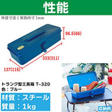 TRUSCO Trunk-Style Tool Box T-320 Trusco