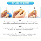 OMTech Laser Cutting Mirror Set, 25mm Molybdenum Replacement Mirrors for CO2 Laser Engraving Machines, Precision Highly Reflective Mo Mirrors for 50W OMTech