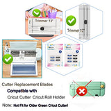 VIKDOOK Paper Cutter Replacement Blade for Cricut Portable Trimer 12” 13” Roller Holder Cutter Replace Cutting Scoring Blade for Cricut Timmer VIKDOOK