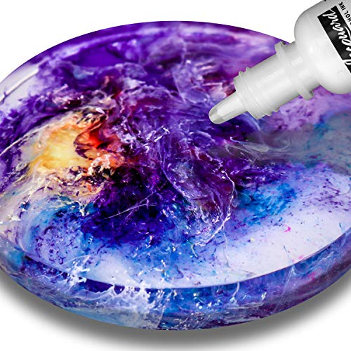 Jacquard Pinata Alcohol Ink - Metallic Alcohol Ink Colors Bundle - Made in USA - Silver - Copper - Pearl - Brass - Rich Gold - Blanco Blanco - Moshify