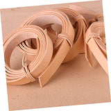 NOLITOY 3pcs Unfinished Leather Strap Watch Bands for Women Fajas Para Hombres Belt Leather Wrap Belt Leather Strips for Belts Mens Belts Diy NOLITOY