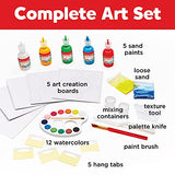 Faber-Castell 3D Sand Painting Kit for Kids: Create 5 Sand Art Pictures, DIY Arts and Crafts for Kids Ages 6-8+, Art Projects and Gifts for Girls and Faber-Castell