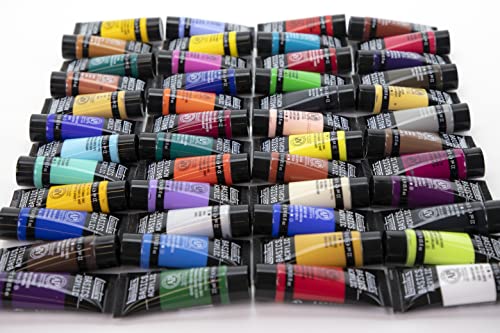 Liquitex BASICS Acrylic Paint Set, 72 x 22ml (0.74-oz) Tube Paint Set