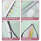 Mr. Pen- Clear Pencil Pouch, 3 Pack, Clear Pencil Case, Pencil Bags, Clear Pouch, Pencil Case for Kids Pencil Case, Clear Makeup Pouch, Kids Pencil Mr. Pen