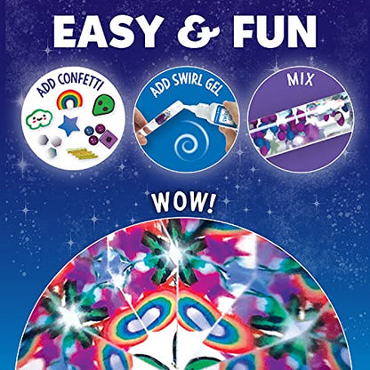 Creativity for Kids Magic Swirl Kaleidoscope Kit - Make Your Own Kaleidoscope for Kids, STEM Toys, Medium - WoodArtSupply