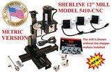 Sherline 8541 Windows 12" Metric Mill CNC System. + USB Controller + Dell Latitude Laptop Computerized Sherline CNC control (Windows OS)