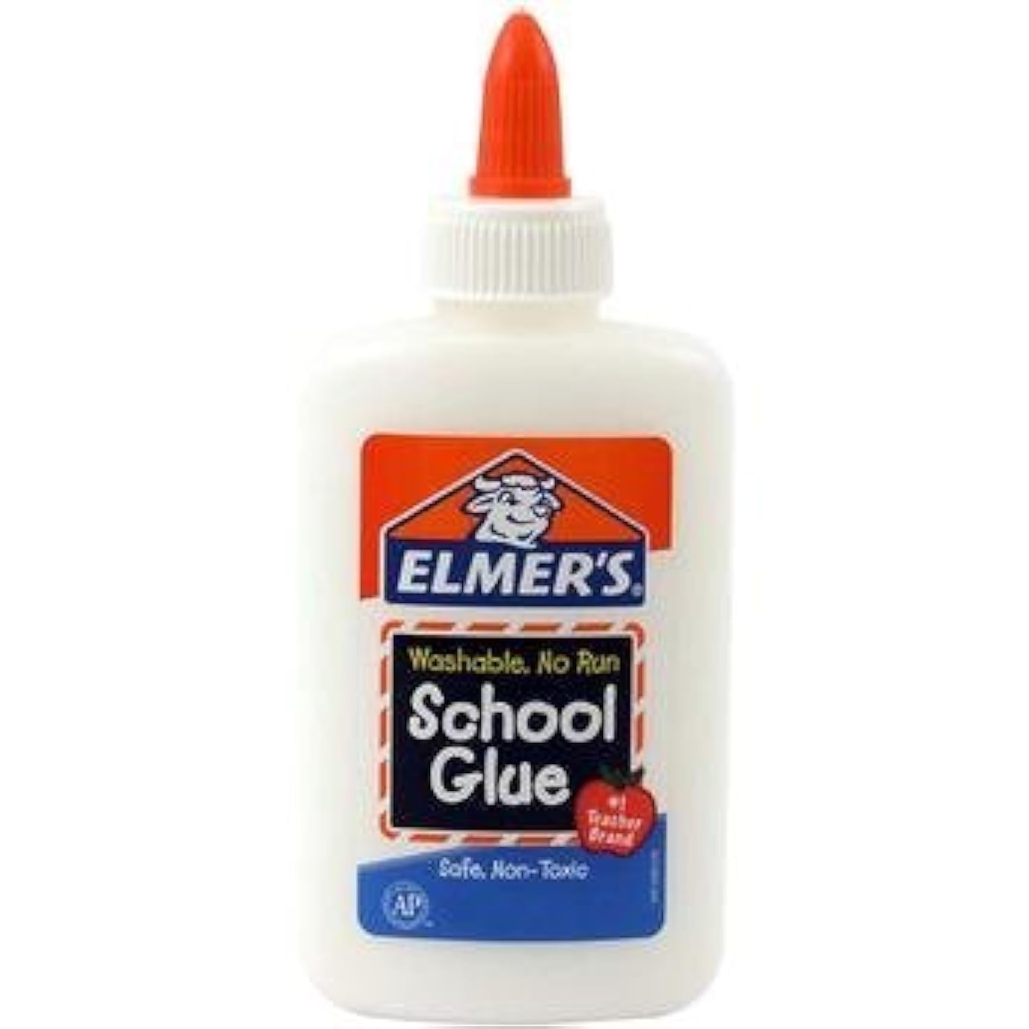 Elmer's E301 School Glue, Washable No-Run, 1.25 Ounces (Pack of 12) Elmer's