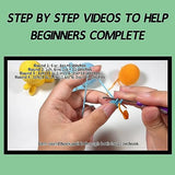 COZYMATE Crochet Kit for Beginners, Complete 4PCS Cute Animals Crochet Kits for Adults with Step-by-Step Instructions and Video Tutorials - Best COZYMATE
