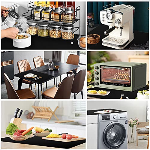 Ewen Extra Large Silicone Mat - 39.4X23.5 Inches 2MM Thick Heat Resistant Placemats, Workbench Countertop Protector Mat Hot Pads for Coffee Maker, Ewen