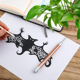 2pcs Led Weeding Tools for Vinyl, Lighted Vinyl Weeding Tool with Hook Craft Weeding Tools for Removing Iron on Vinyl Paper Scrapbooking Cutting PEUTIER