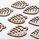 ALL SIZES BULK (12pc to 100pc) Unfinished Wood Wooden Laser Cutout Long Leaf Dangle Earring Jewelry Blanks Shape Crafts Made in Texas Texan Wood Crafts