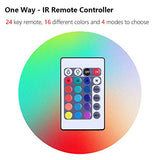 HYNNIO 4 Pack 3D Led Night Light Lamp Base, 3D Wood Light Base, Includes Remote Control, Charger Cable, Adjustable 7 Colors Lights Base HYNNIO