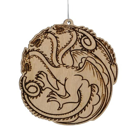Dragon Wood Christmas Ornament Telestic Design