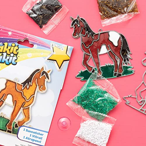 Colorbok TB-48945 Makit and Bakit Suncatcher Kit, Horse Colorbok