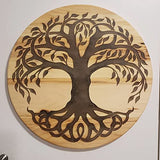 Tree Stencils Tree of Life Stencil for Painting on Wood Airbrush Natural Plants Small Palm Tree Drawing Templates for Canvas Wall Floor Decor DIY Art Pkqon