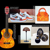 Marabu YONO Metallic Paint Markers - Unleash Your Inner Artist - Transform Any Surface With These 4 Acrylic Paint Markers for Canvas, Rocks, Mugs, Marabu