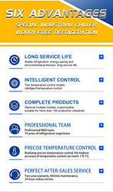 Genuine CW-5000DG S&A Water Chiller Water Cooling Machine for CO2 Laser Engraving Laser Cutter LYXC