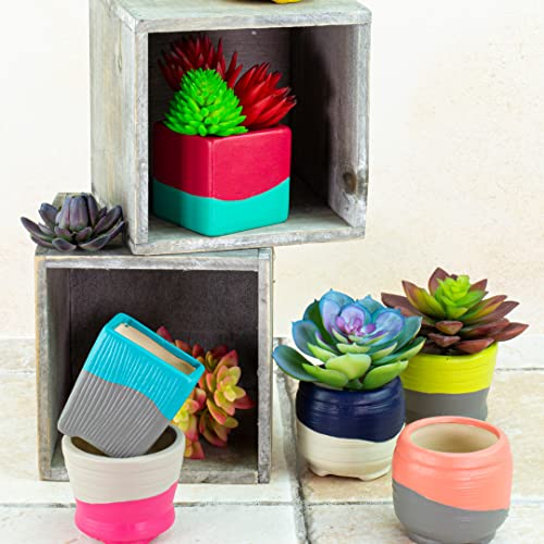 DecoArt ACRYLIC PATIO PAINT FAN FAVORITES SAMPLER SET, Assortment, 2 Fl Oz (Pack of 18) DecoArt