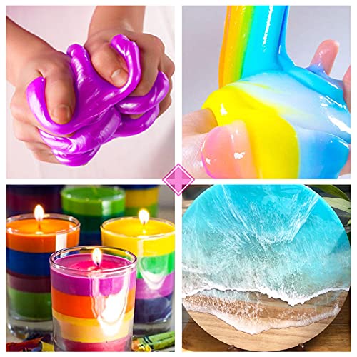 Mica Powder - 30 Pearlescent Epoxy Resin Color Pigments Set- Natural Cosmetic Grade Pigment for Soap Dye, Lip Gloss, Nail Polish, Makeup, Epoxy SigWong