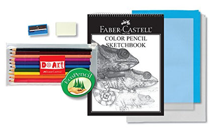 Faber-Castell - Do Art Colored Pencils Art Kit - Premium Kids Crafts