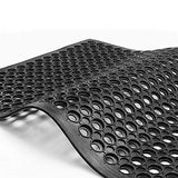 MYOYAY 83"x 36" Commercial Anti-Fatigue Drainage Rubber Mat Roll Non-Slip Rubber Drainage Mat Heavy Duty Commercial Restaurant Bar Rubber Floor Mat MYOYAY