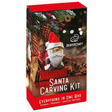 BeaverCraft DIY06 Santa Whittling Kit – Wood Carving Kit for Beginners – Wood Carving Tools Set, DIY Crafts for Adults – Woodworking Kits for BeaverCraft
